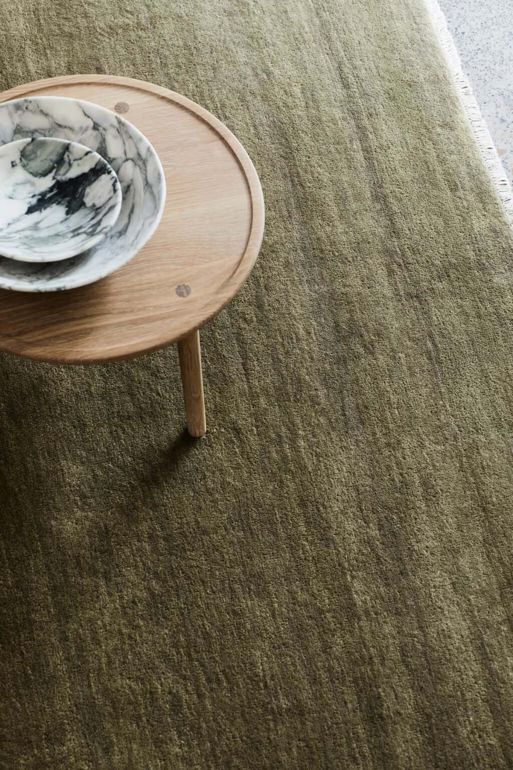 Amber Hand-Tufted Wool Rug