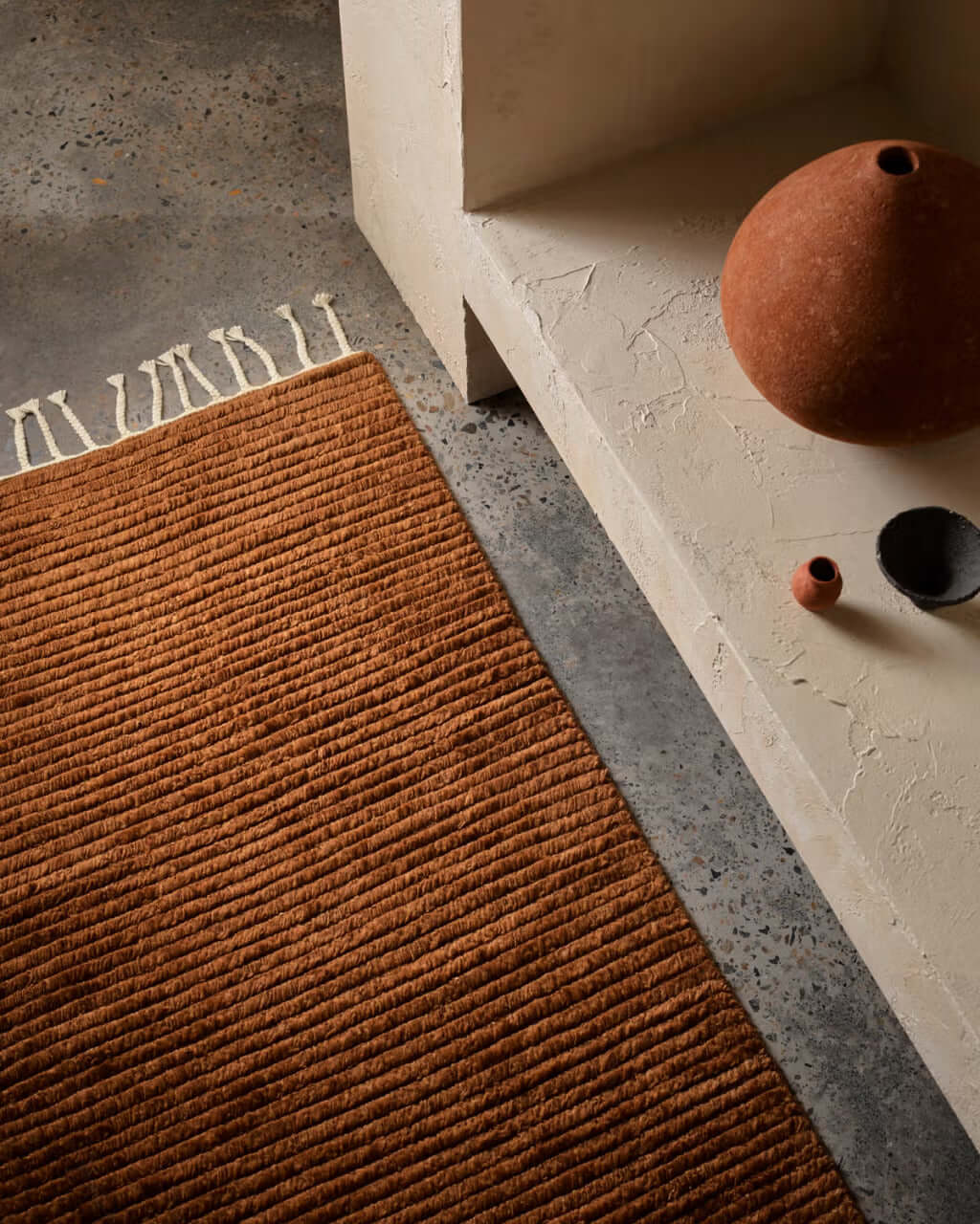 Saffron Hand-Tufted Wool Rug