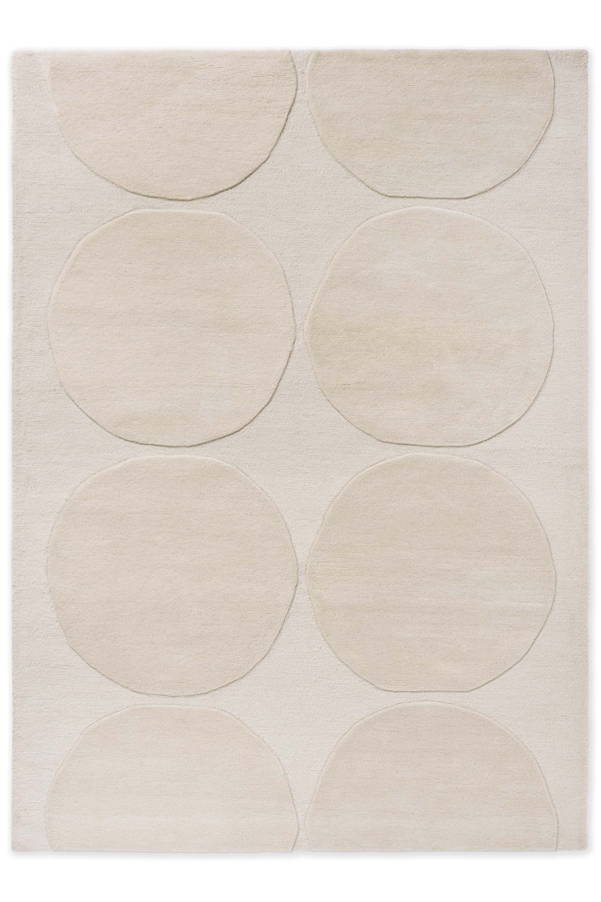 Stonehaven Hand-Tufted Rug: Geometric Elegance in Wool